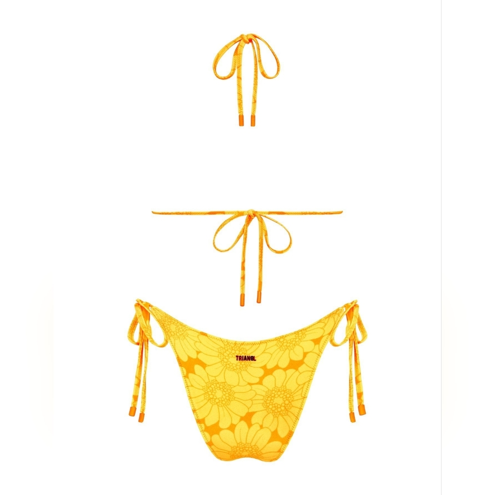 Triangl Floral Yellow Bikini Set - Picture 3 of 10